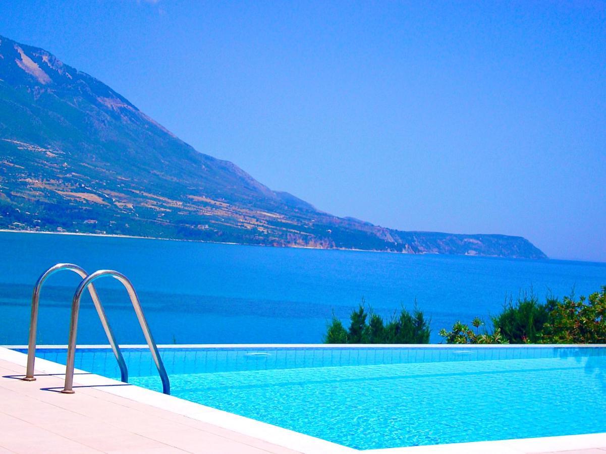 Sea View Villa Kefaloniaprivatevillas Karavados Bagian luar foto