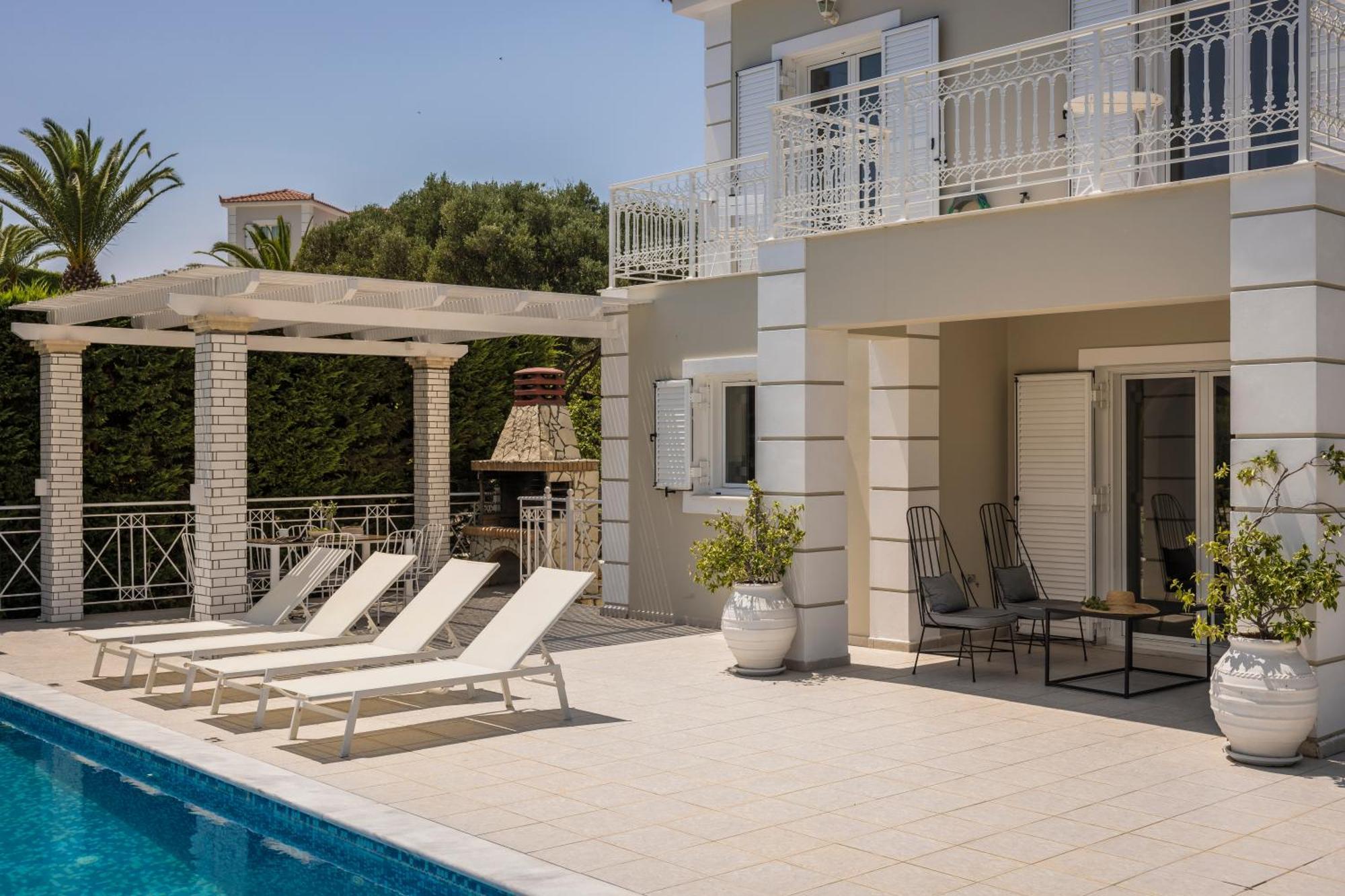 Sea View Villa Kefaloniaprivatevillas Karavados Bagian luar foto