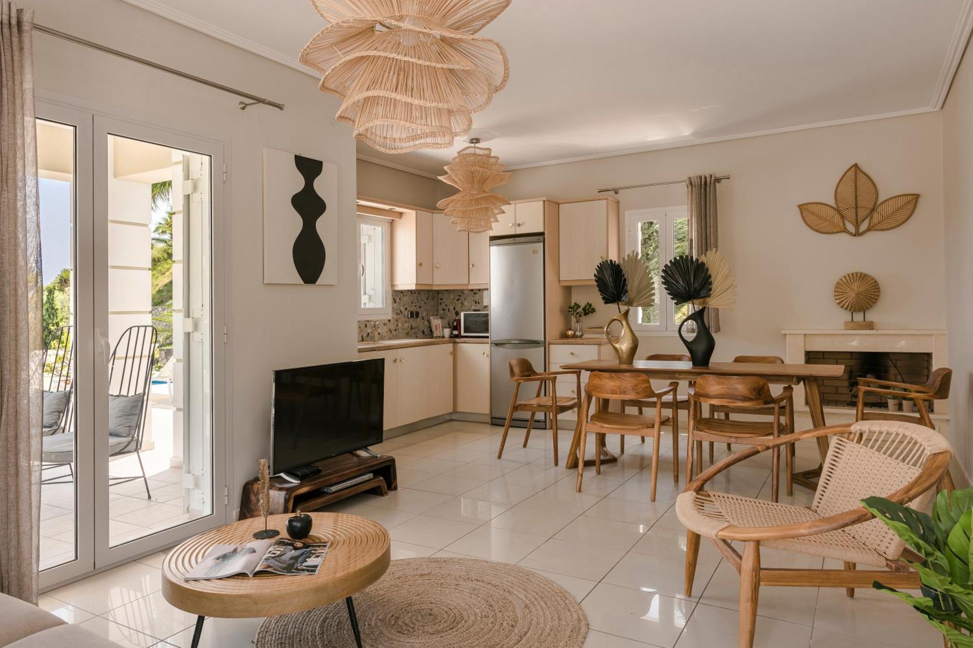 Sea View Villa Kefaloniaprivatevillas Karavados Bagian luar foto