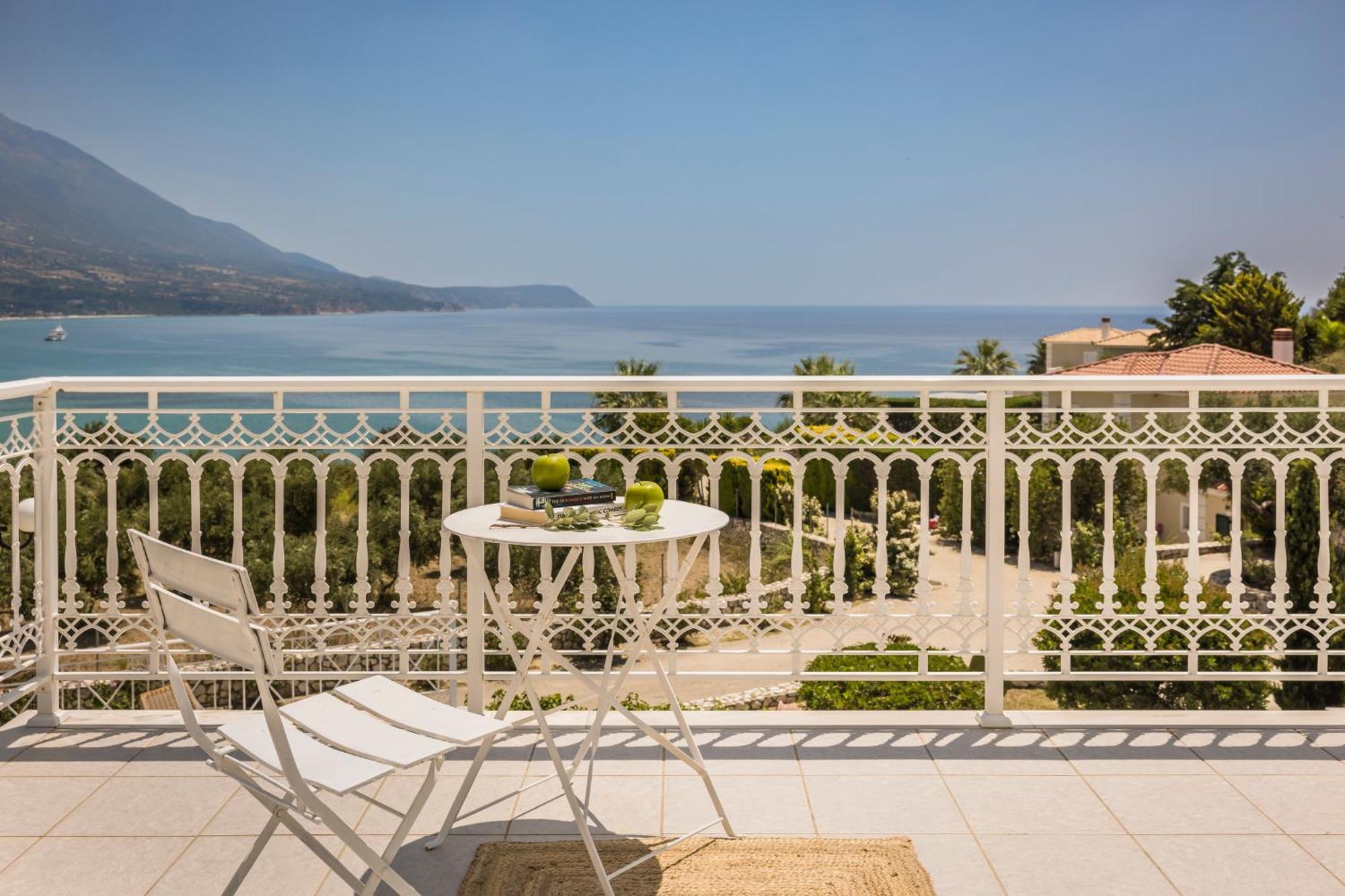 Sea View Villa Kefaloniaprivatevillas Karavados Bagian luar foto